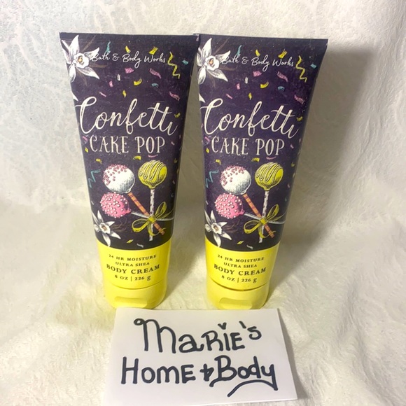 Bath & Body Works Skincare Confetti Cake Pop Bath Body Works Bbw